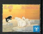 Slovenië 2009 fauna ijsbeer orka postfris, Verzenden, Overige landen, Postfris