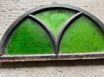 Gietijzeren stalraam incl.groen glas, Ophalen, Gebruikt