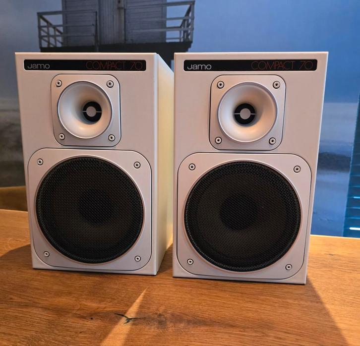 Jamo Compact 70 Speakers - Uitstekende staat!, Audio, Tv en Foto, Luidsprekers, Gebruikt, Front, Rear of Stereo speakers, 60 tot 120 watt