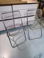 Twee Ikea Ted Net stoelen, Ophalen of Verzenden, Gebruikt, Zwart, Twee