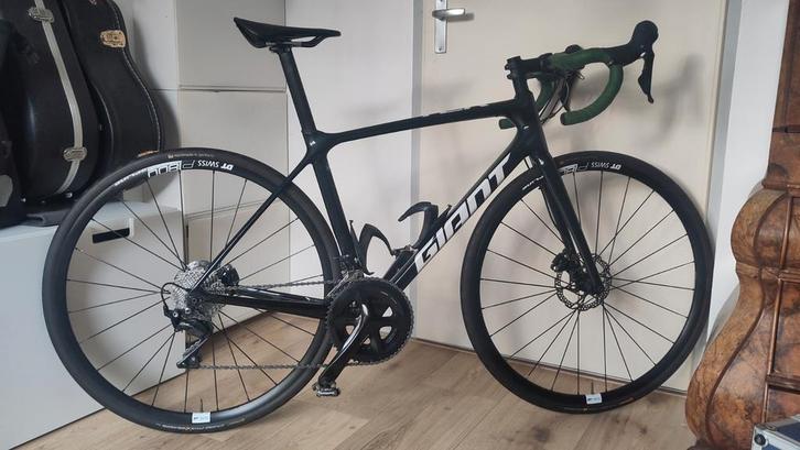 Giant TCR Disc M, Fietsen en Brommers, Fietsen | Racefietsen, Gebruikt, Giant, Meer dan 20 versnellingen, 28 inch, Carbon, Ophalen