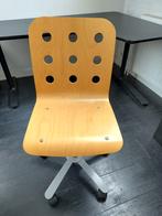 IKEA houten bureaustoel, Huis en Inrichting, Bureaustoelen, Ophalen, Zo goed als nieuw