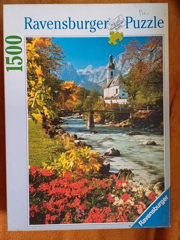 6x puzzel  voor 5,00 5x1000 stukjes 1x1500 beschikbaar voor biedingen