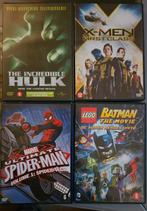 Hulk, x-men, Spider-man, batman, dvd film, Vanaf 12 jaar, Ophalen of Verzenden, Zo goed als nieuw