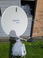 Volautomatische oyster schotel antenne, Caravans en Kamperen, Ophalen, Zo goed als nieuw