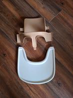 Stokke babyset & playtray, Kinderen en Baby's, Kinderstoelen, Ophalen, Zo goed als nieuw, Meegroeistoel