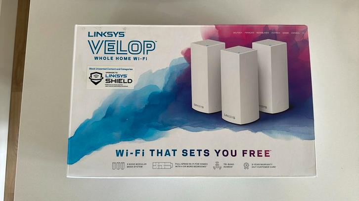 Linksys Velop Mesh WiFi Systeem, Computers en Software, Accesspoints, Gebruikt, Ophalen of Verzenden