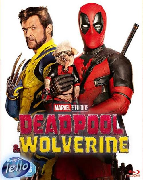 Blu-ray: Deadpool & Wolverine (2024 Ryan Reynolds) UK NLO, Cd's en Dvd's, Blu-ray, Nieuw in verpakking, Actie, Ophalen of Verzenden