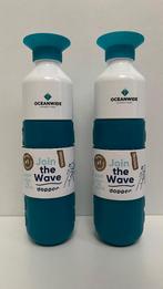 Dopper Original waterflessen 2x kleur Tidal Teal logo NIEUW, Ophalen, Nieuw