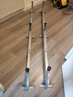 Uitschuifbare potenset lattenbodem 160x200, Huis en Inrichting, Ophalen, Zo goed als nieuw