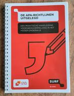 De APA-richtlijnen uitgelegd (2e editie), Ophalen of Verzenden, Beta, Nieuw, HBO