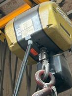 Bovenloop kraan / Takel evt incl constructie, max 125 kg, Ophalen, Gebruikt, Elektrisch