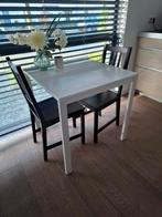 Eettafel 75cm vierkant, Huis en Inrichting, Tafels | Eettafels, Ophalen of Verzenden, Zo goed als nieuw, Vierkant, 50 tot 100 cm