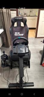 Playseat Gran Turismo + Logitech G923 Racing Simulator Set, Spelcomputers en Games, Ophalen of Verzenden, Zo goed als nieuw, Playseat of Racestoel