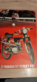 Yamaha fs1 (street) reclame bord, Fietsen en Brommers, Ophalen of Verzenden, Nieuw