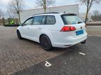 VW Golf 1.6 TDI 110PK Aut7 TAXIKLAAR INCL BCT TAXI NWE APK!, Stof, 4 cilinders, 700 kg, Wit