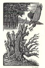 1369 Ex Libris Nederland : Lou Strik, 1986, Antiek en Kunst, Kunst | Etsen en Gravures, Verzenden