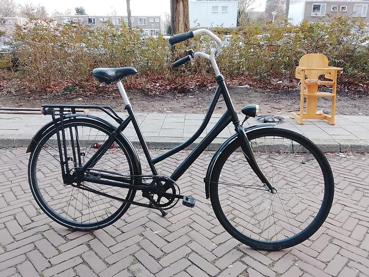 Dames of Heren stads fiets te koop, Fietsen en Brommers, Fietsen | Dames | Damesfietsen, Gebruikt, Overige merken, 53 tot 56 cm