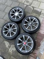 Winterwielen Fiat Abarth 500 grijs continental, Ophalen, Gebruikt, Fiat