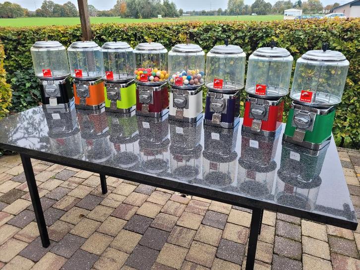 div. BEAVER kauwgomballen / pinda automaten sixties fifties, Verzamelen, Automaten | Overige, Zo goed als nieuw, Ophalen