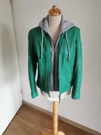 GIPSY nieuw leder jackje maat XL; 1 x aangehad, Verzenden, Nieuw, Maat 38/40 (M), Grijs