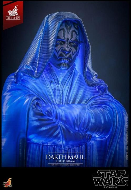 Hot Toys Star Wars Episode I Darth Maul Hologram Exclusive, Verzamelen, Star Wars, Nieuw, Actiefiguurtje, Ophalen of Verzenden