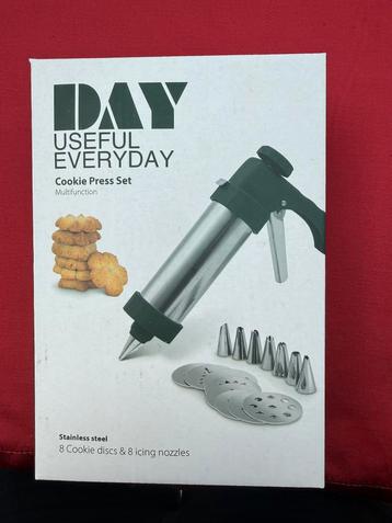 Cookie press set nieuw in doos beschikbaar voor biedingen