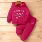 Nieuw Joggingpak Daddy's Girl - Maat 86, Ophalen of Verzenden, Nieuw, Meisje