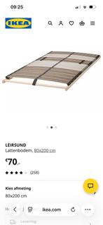ikea leirsund lattenbodem 80x200, Ophalen, Eenpersoons, Nieuw, 80 cm