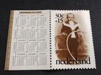 Kinderpostzegel Bedankkaart Kinderkaartje Kalender., Postzegels en Munten, Postzegels | Nederland, Na 1940, Ophalen of Verzenden