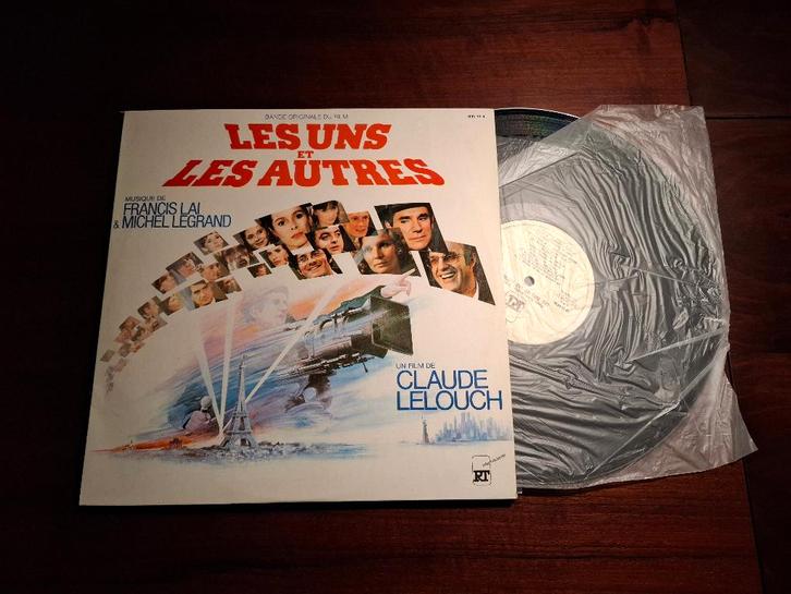 LP - Les Uns et les Autres, Soundtrack (1981), Cd's en Dvd's, Vinyl | Filmmuziek en Soundtracks, Gebruikt, 12 inch, Ophalen of Verzenden