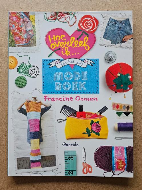 Francine Oomen - Doe-het-zelf modeboek, Boeken, Kinderboeken | Jeugd | onder 10 jaar, Zo goed als nieuw, Ophalen of Verzenden
