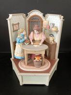 Enesco Muziekdoos “au claire de la lune”  - Curiosa Brocante, Ophalen of Verzenden