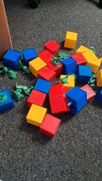 Plastic blokken, Kinderen en Baby's, Speelgoed | Bouwstenen, Ophalen of Verzenden, Zo goed als nieuw, Overige merken