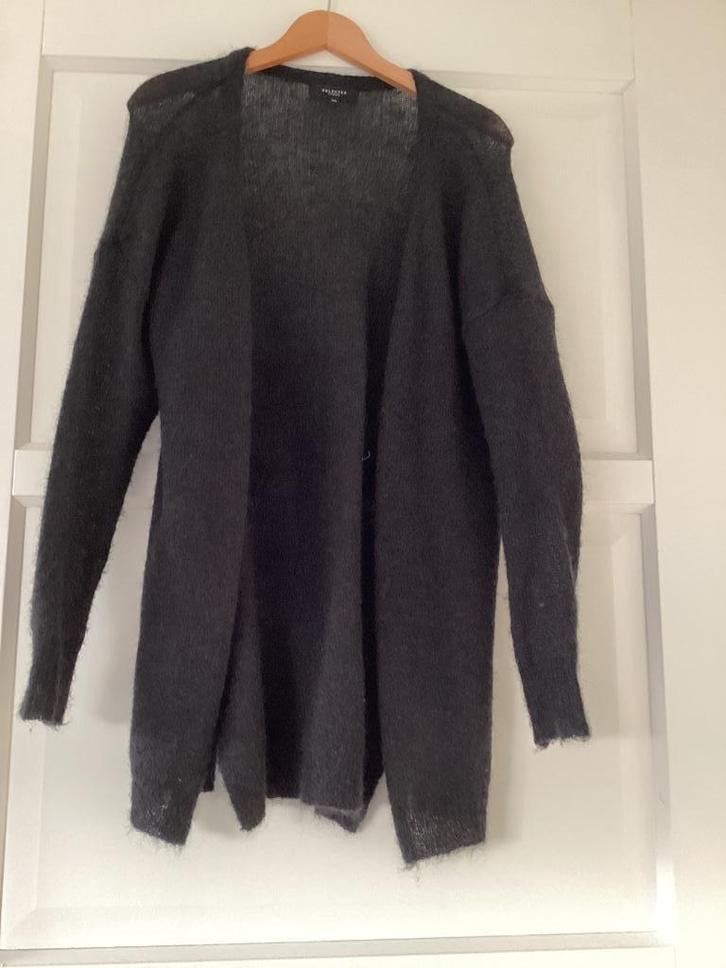 Mooi Lang Vest Selected Femme Grijs Maat XS / S, Kleding | Dames, Truien en Vesten, Zo goed als nieuw, Maat 36 (S), Grijs, Ophalen