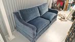 Engels lounge bank nieuwstaat blauw, Huis en Inrichting, Ophalen, Zo goed als nieuw, Driepersoons, 200 tot 250 cm