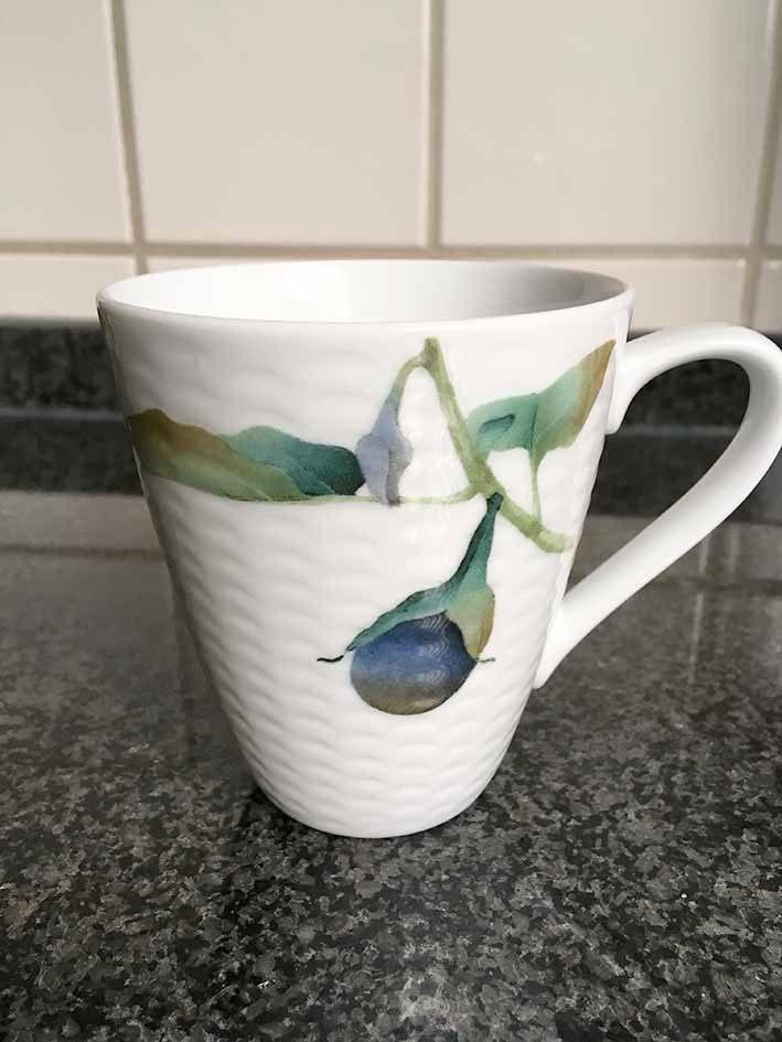 Noritake Japans beker mok - Nieuw, Huis en Inrichting, Keuken | Servies, Nieuw, Kop(pen) en/of Schotel(s), Overige stijlen, Porselein