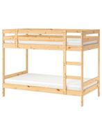 Ikea Mydal Stapelbed - Fijn en stevig!, Kinderen en Baby's, Kinderkamer | Bedden, Ophalen, Gebruikt, Hoogslaper of Stapelbed, 70 tot 85 cm