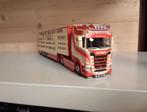 Scania S Van Lommel vee oplegger Tekno, Hobby en Vrije tijd, Modelauto's | 1:50, Ophalen of Verzenden, Nieuw, Bus of Vrachtwagen