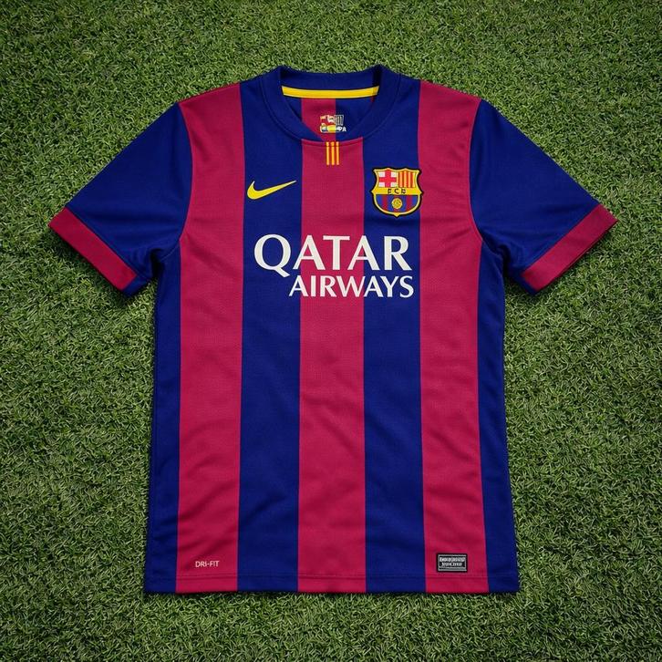 FC Barcelona – Thuisshirt 2014/2015 | #10 Messi | Maat M, Sport en Fitness, Voetbal, Nieuw, Shirt, Maat M, Verzenden