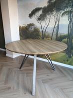 Ronde 4 persoons eettafel, Huis en Inrichting, Tafels | Eettafels, Ophalen, Rond, Zo goed als nieuw, Vier personen