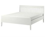 Bed Ikea Idanas 180x200, Ophalen, Gebruikt, Wit, Tweepersoons