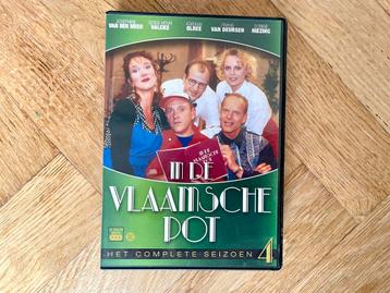 In de Vlaamsche Pot - Seizoen 4 op DVD (krasvrij, met NL) beschikbaar voor biedingen