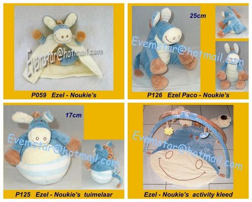 Ezel Ezeltje Paco Noukie's Noukie Noukies, Kinderen en Baby's, Speelgoed | Knuffels en Pluche, Zo goed als nieuw, Overige typen