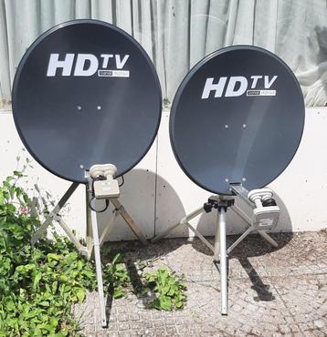 Schotel antennes Canal digitaal 60/65 met statiefvoet beschikbaar voor biedingen