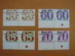 NVPH 1262, 1263, 1264 en 1265 Zomerzegels Floriade 1982 8x, Postzegels en Munten, Postzegels | Nederland, Na 1940, Ophalen of Verzenden