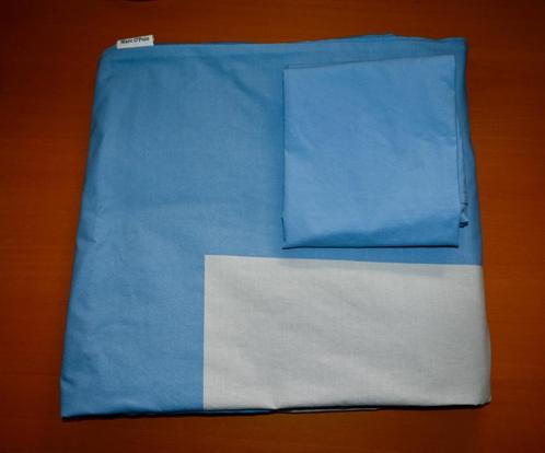 Marc o Polo dekbedovertrek Keersten - blauw ecru - 140 x 220, Huis en Inrichting, Slaapkamer | Beddengoed, Zo goed als nieuw, Dekbedovertrek