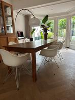 6 Witte Eames Design stoelen Replica, Huis en Inrichting, Stoelen, Ophalen, Kunststof, Gebruikt, Wit