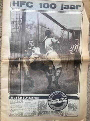 Jubileumuitgave HFC 100 jaar beschikbaar voor biedingen