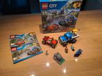 LEGO City 60172 Dirt Road Pursuit - Compleet met boekje, Ophalen of Verzenden, Zo goed als nieuw, Complete set, Lego